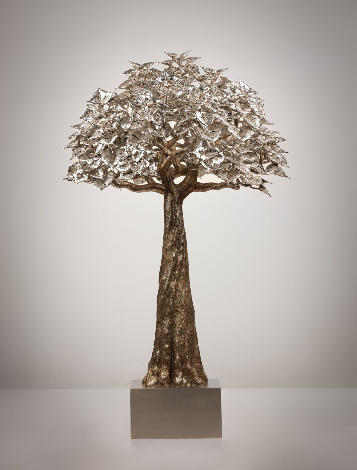 Dhananjay Singh — The Tree 4, stainless steel wire