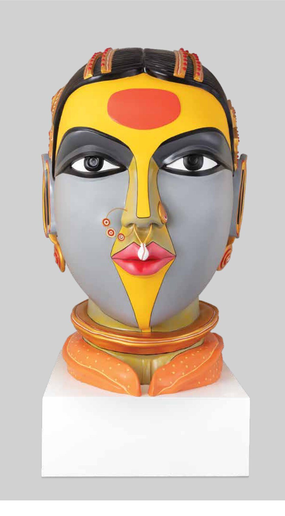 Thota Vaikuntam — resinated fibreglass with automotive paint